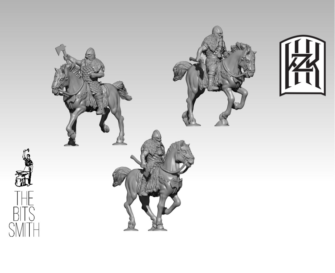 Brutale Hillmen Reiter